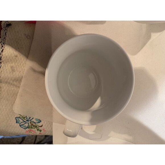 Starbucks 14 Oz Ceramic Mug Yellow Palm Design Microwave & Dishwasher Safe - Picture 4 of 9